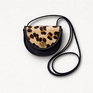 M.London Leopard Print Mini  Crossbody Bag Pre Owned